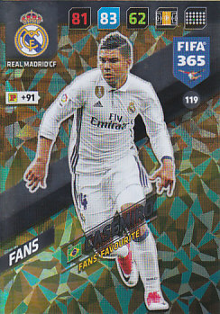 Casemiro Real Madrid 2018 FIFA 365 Fans' Favourite #119